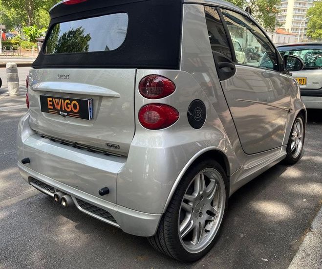Smart Fortwo BRABUS CABRIOLET 1.0 t 100 Gris de 2007