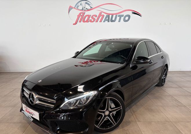 Mercedes Classe C 200 CDi 7G-TRONIC 136cv PACK AMG-BVA-201 Noir de 2016