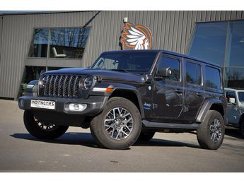  Voir d&eacute;tails -Jeep Wrangler 2.0i T 4xe - 380 - BVA 4x4 2022 Unlimite &agrave; Coigni�res (78)