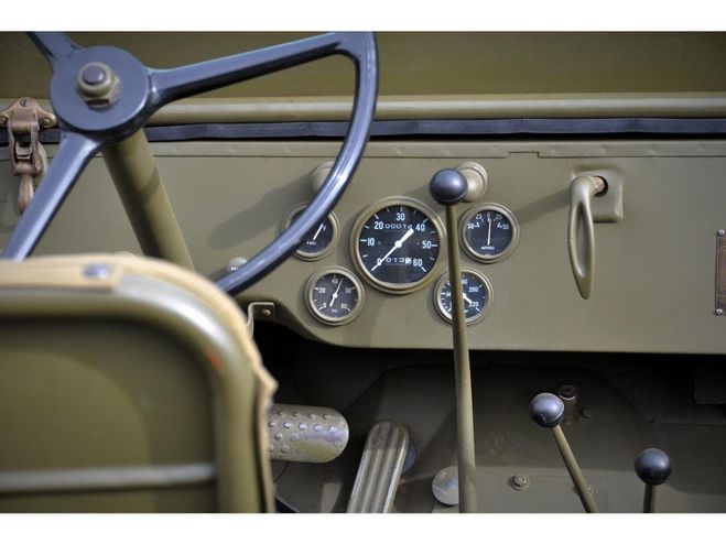 Jeep Willys SLAT GRILL KAKI OLIVE DRAB de 1942
