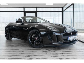  Voir d&eacute;tails -Jaguar F-Type F.TYPE Cabriolet 3.0i V6 - BVA Quickshif &agrave; T�tes (76)