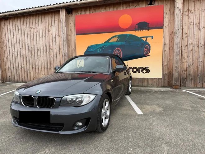 BMW Serie 1 CABRIOLET 2.0 120 I 170 LUXE Gris de 2012