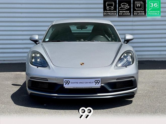 Porsche Cayman GTS PASM BACQUET CARBON CUIR CERAMIC ECH Argent GT m�tallis� de 2018