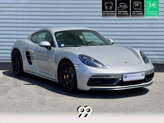 Porsche Cayman GTS PASM BACQUET CARBON CUIR CERAMIC ECH Argent GT m�tallis� de 2018
