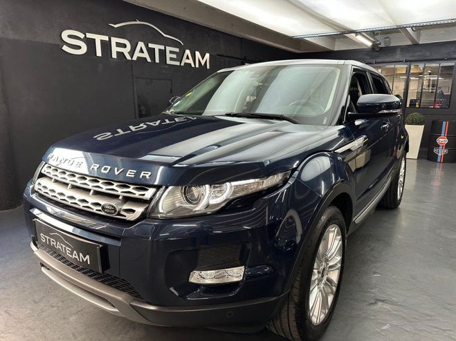 Land rover Range Rover Evoque RR 2.2 SD4 190 PRESTIGE Bleu de 2013
