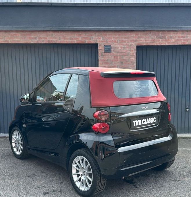 Smart Fortwo Cabriolet 451 57.900 kms 2011 Noir de 2011