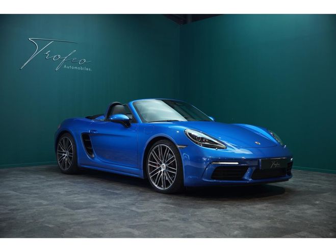 Porsche Boxster S 718 I 2.5 350CH PDK I Chrono I Cam�ra  BLEU FONCE de 2017
