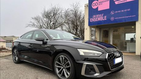 Audi A5 Sportback 40 TFSI 190 ch S line ? tronic 2020 d'occasion a Chambourcy (78)