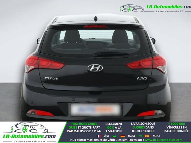 Hyundai I20 1.2 75 Noir M�tallique de 2016