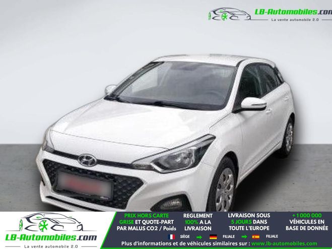 Hyundai I20 1.2 75 Blanc de 2020