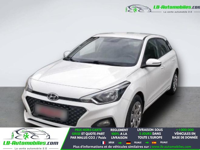 Hyundai I20 1.2 75 Blanc de 2020