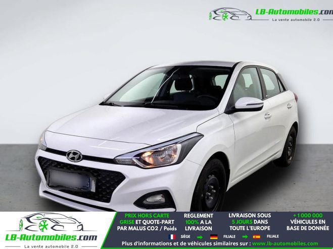 Hyundai I20 1.2 75 Blanc de 2020
