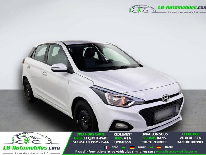 Hyundai I20 1.2 75 Blanc de 2020