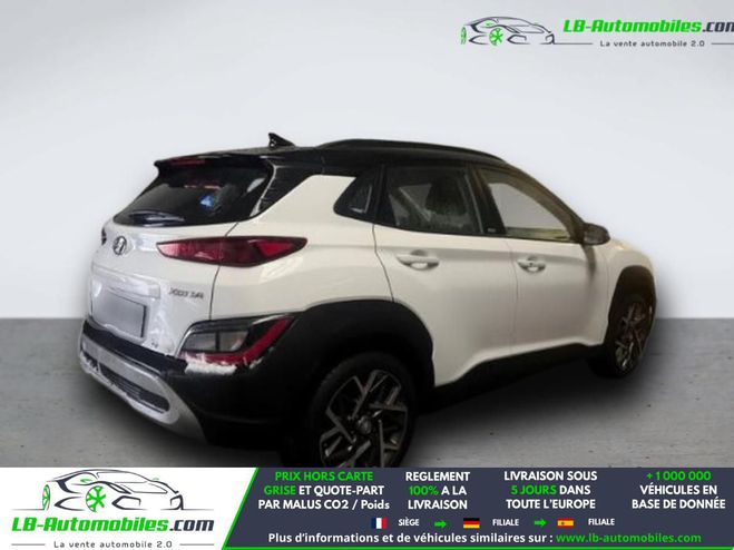 Hyundai Kona 1.6 GDi 141 Hybrid Blanc de 2021