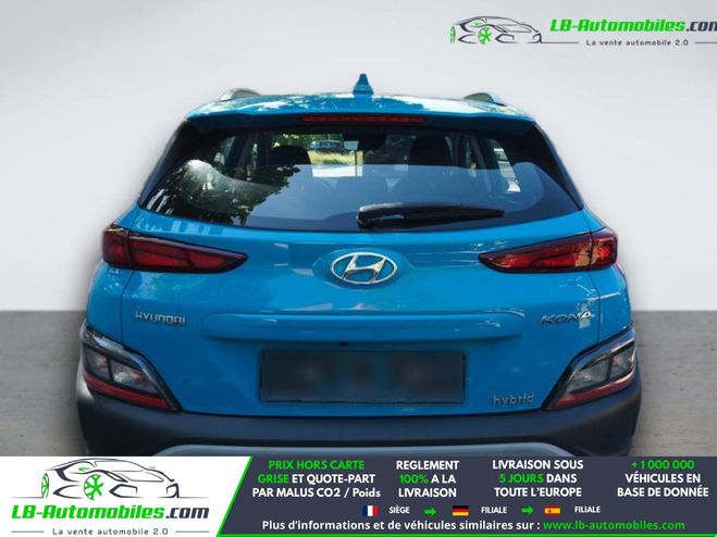 Hyundai Kona 1.6 GDi 141 Hybrid Bleu M�tallique de 2022