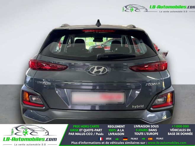 Hyundai Kona 1.6 GDi 141 Hybrid Gris M�tallique de 2019