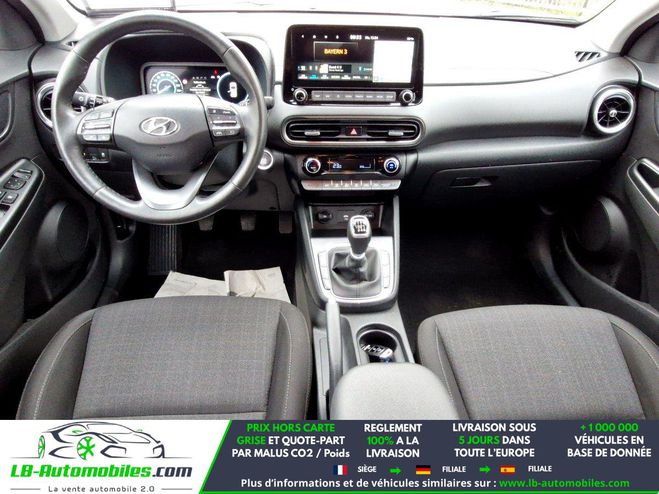 Hyundai Kona 1.0 T-GDi 120 Hybrid 48V BVM Blanc de 2022