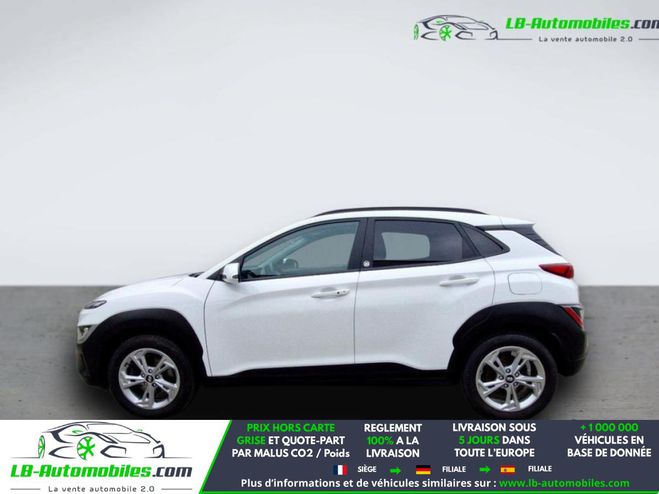 Hyundai Kona 1.0 T-GDi 120 Hybrid 48V BVM Blanc de 2022
