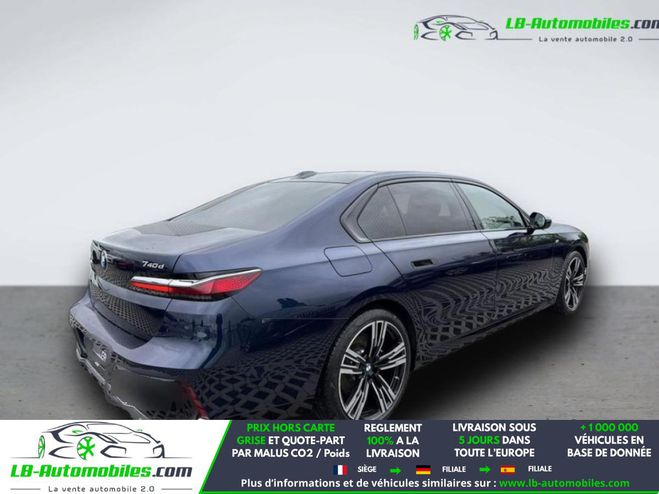 BMW Serie 7 740d xDrive 299 ch BVA Bleu M�tallique de 2025