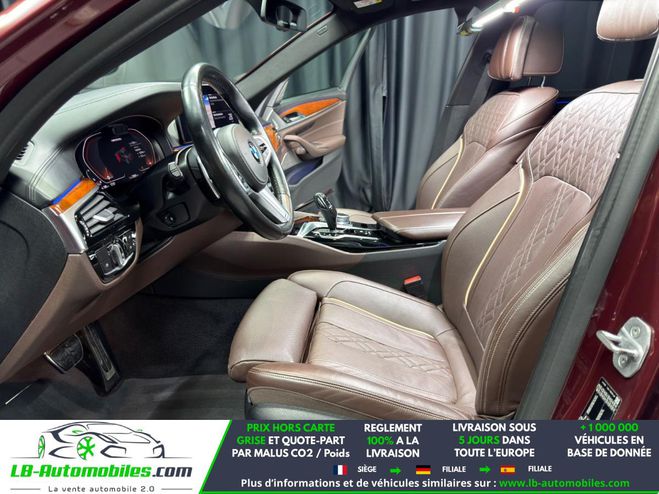 BMW Serie 5 M550i xDrive 530 ch BVA Rouge M�tallique de 2020