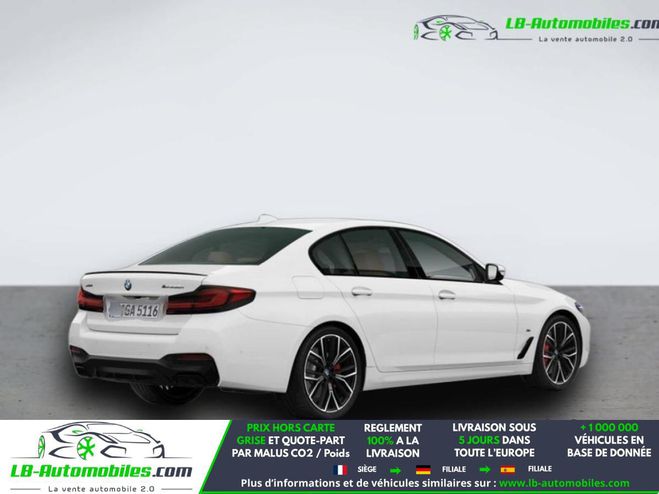 BMW Serie 5 M550i xDrive 530 ch BVA Blanc de 2022