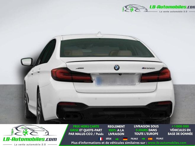 BMW Serie 5 M550i xDrive 530 ch BVA Blanc de 2022