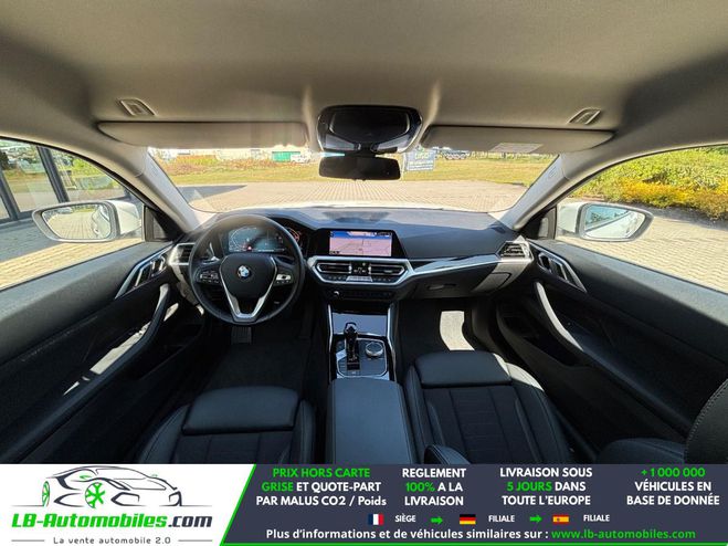 BMW Serie 4 420d 190 ch BVA Blanc de 2021