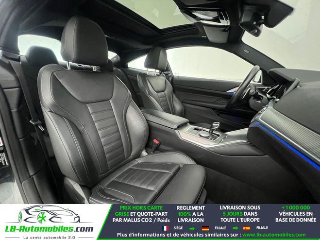 BMW Serie 4 420d 190 ch BVA Noir M�tallique de 2021