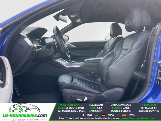 BMW Serie 4 420i 184 ch BVA Bleu M�tallique de 2021
