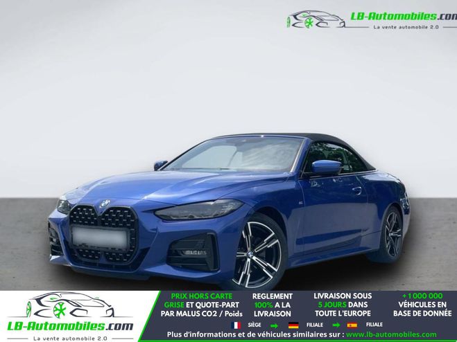 BMW Serie 4 420i 184 ch BVA Bleu M�tallique de 2021