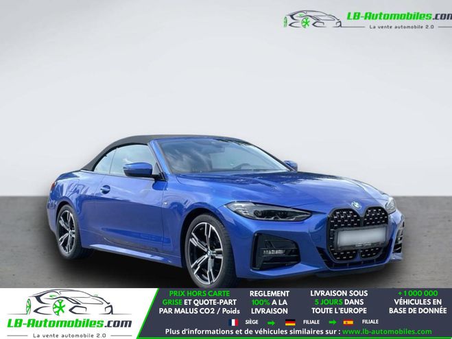 BMW Serie 4 420i 184 ch BVA Bleu M�tallique de 2021