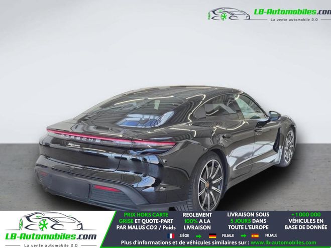 Porsche Taycan 476 ch Noir de 2023