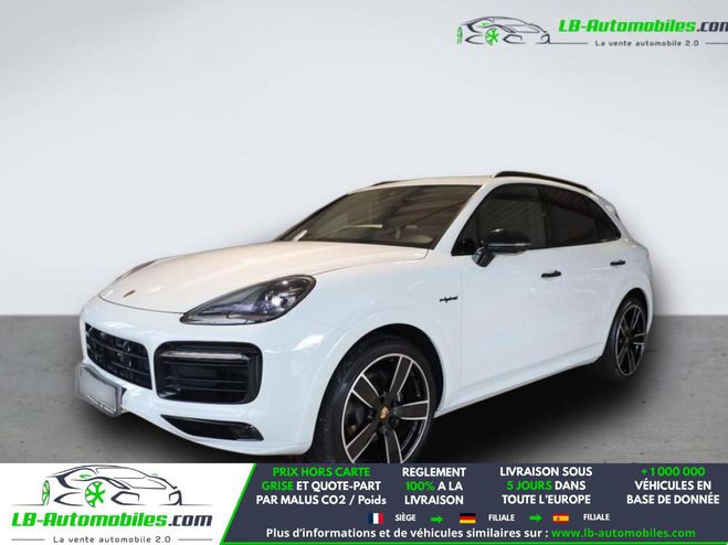 Porsche Cayenne E-Hybrid 3.0 V6 462 ch  BVA Blanc M�tallique de 2023