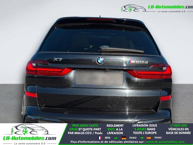 BMW X7 M50d 400 ch BVA Noir M�tallique de 2020