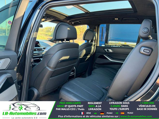 BMW X7 M50d 400 ch BVA Noir M�tallique de 2020