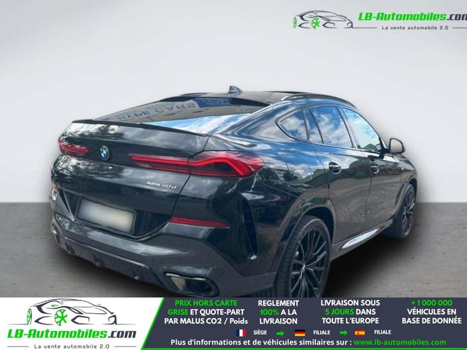 BMW X6 xDrive40d 340 ch BVA Noir M�tallique de 2022