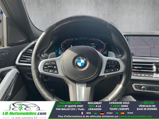 BMW X6 xDrive40d 340 ch BVA Noir M�tallique de 2022
