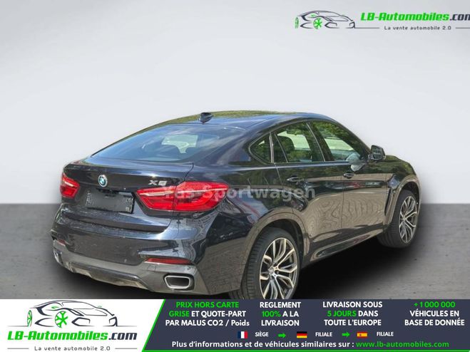 BMW X6 xDrive30d 258 ch Noir M�tallique de 2016
