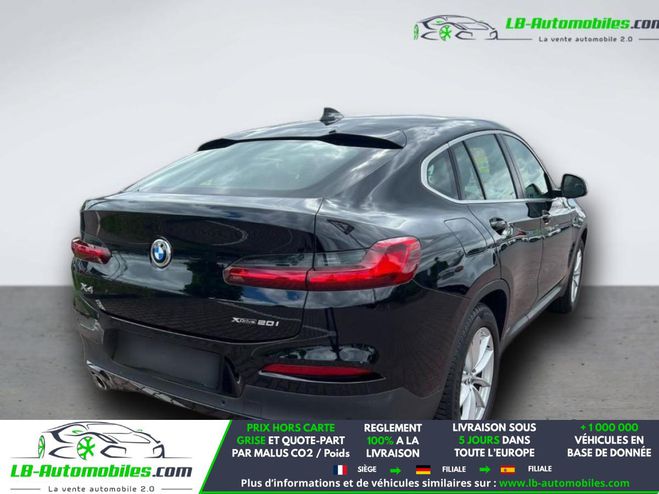BMW X4 xDrive20i 184 ch BVA Noir M�tallique de 2020