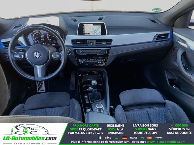 BMW X2 sDrive 18i 140 ch BVM Noir M�tallique de 2019