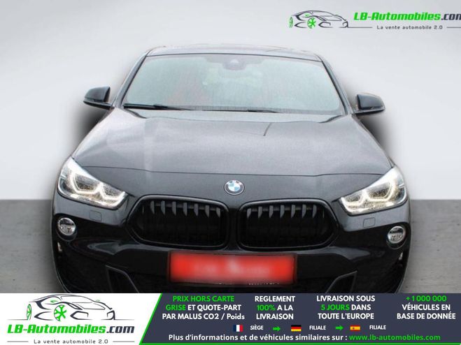 BMW X2 sDrive 20d 190 ch BVA Noir M�tallique de 2019