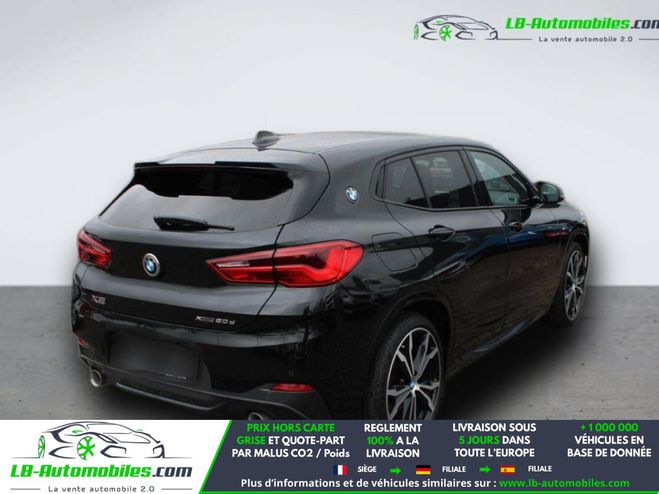BMW X2 sDrive 20d 190 ch BVA Noir M�tallique de 2019
