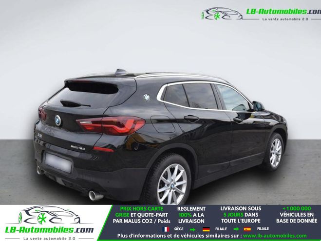 BMW X2 sDrive 18d 150 ch BVA Noir de 2020