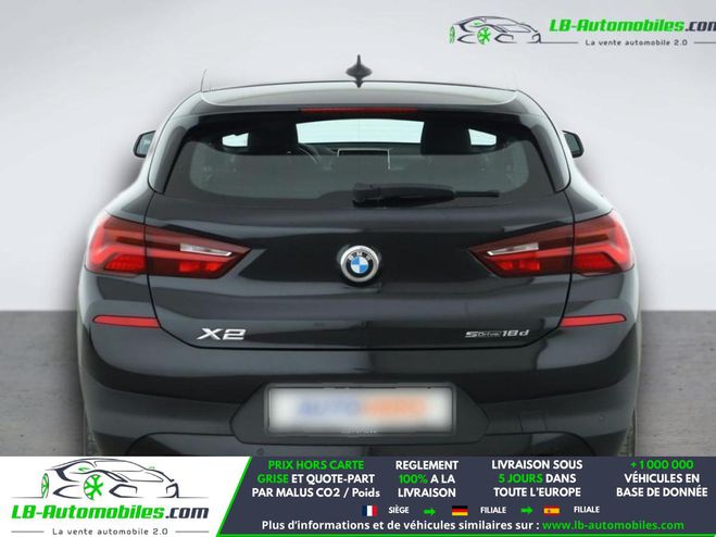 BMW X2 sDrive 18d 150 ch BVM Noir M�tallique de 2023