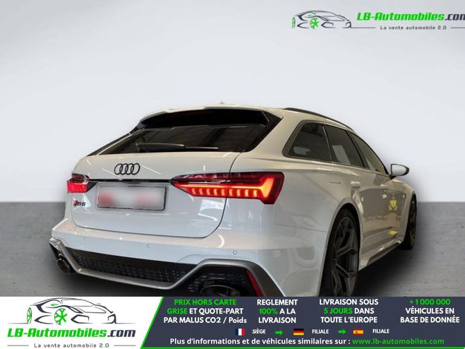 Audi RS6 V8 4.0 TFSI 630 BVA Quattro Blanc M�tallique Mate de 2024