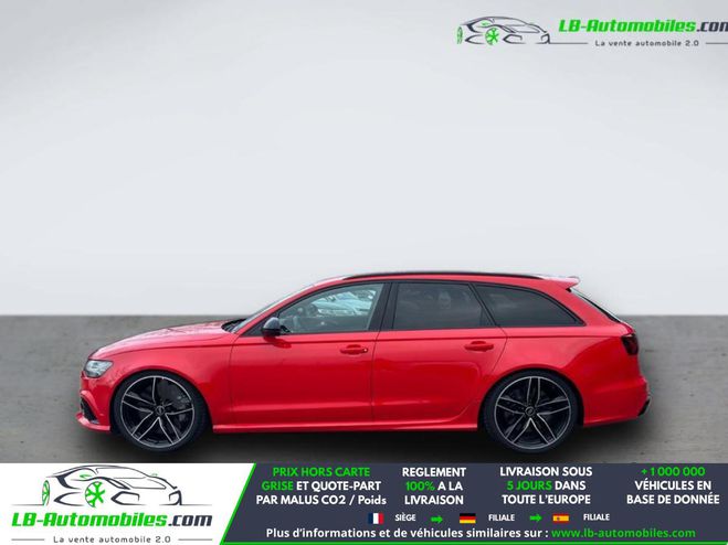Audi RS6 V8 4.0 TFSI 560 Quattro BVA Rouge M�tallique de 2015