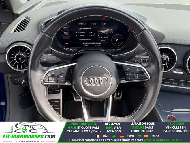 Audi TTS  2.0 TFSI 310 Quattro Bleu M�tallique de 2016