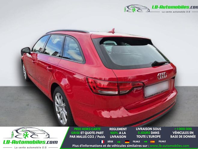 Audi A4 2.0 TFSI  190 BVA Rouge M�tallique de 2019