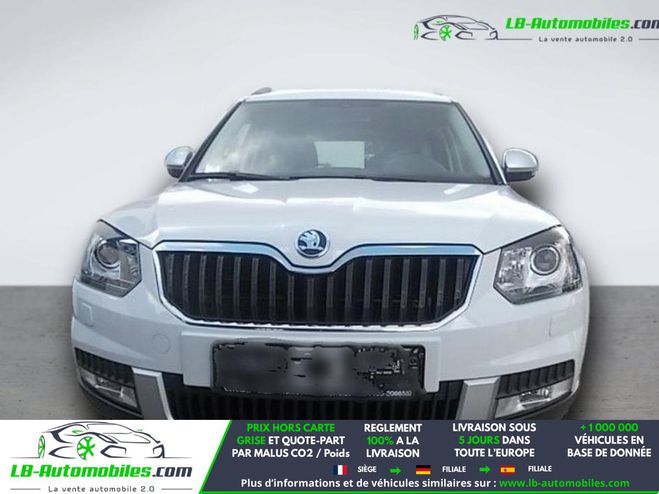 Skoda Yeti 2.0 TDI 110 BVM Blanc M�tallique de 2014