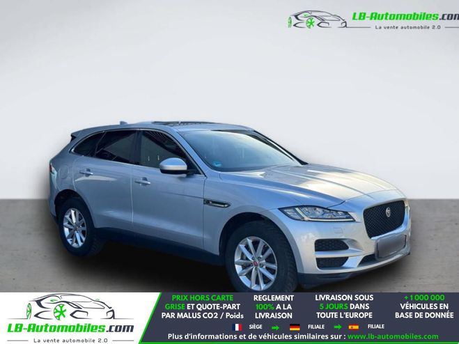 Jaguar F Pace 2.0 D - 180 ch AWD BVA Gris M�tallique de 2019